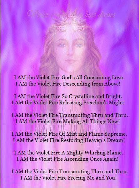 I Am the Violet Fire